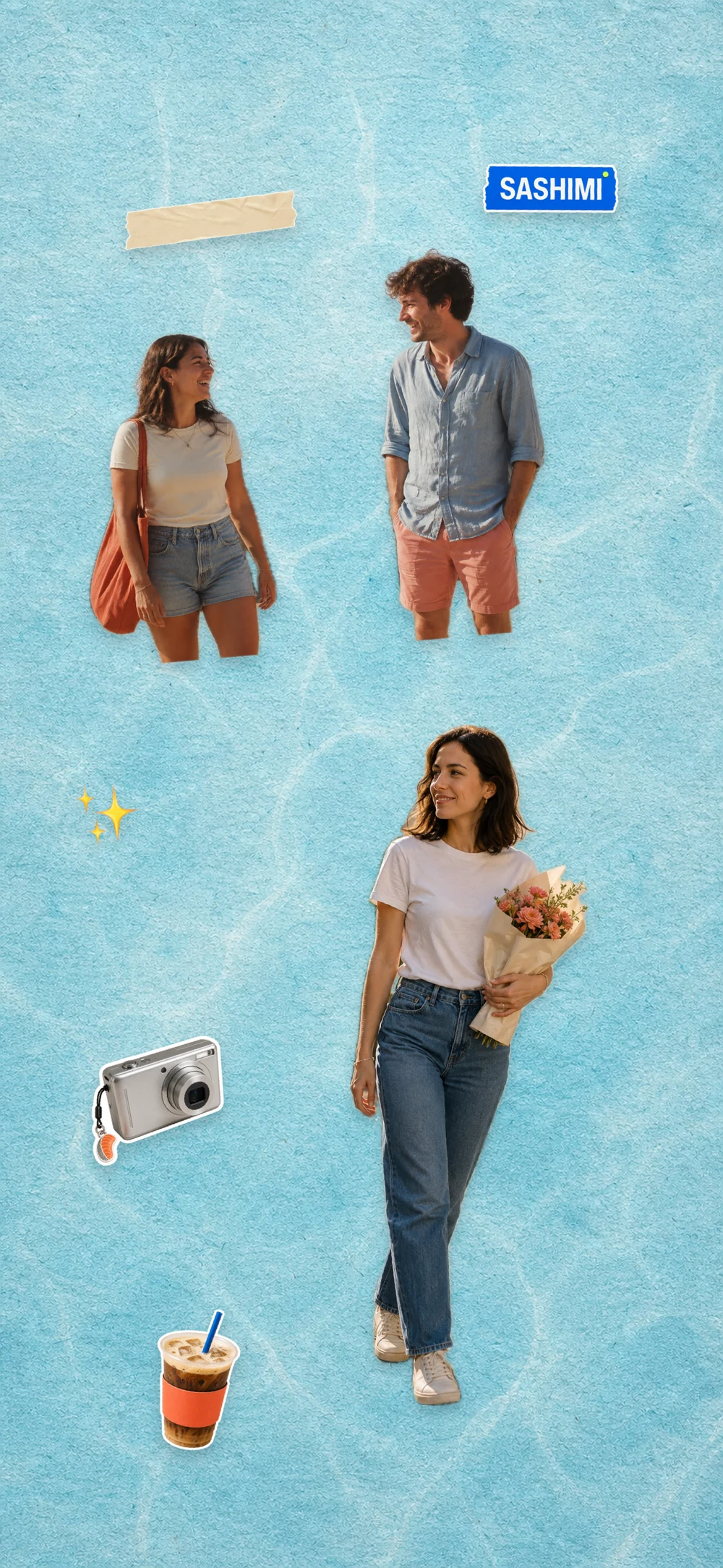 A photo collage exported at phone wallpaper size